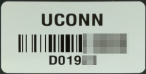 UConn D Series Tag Example