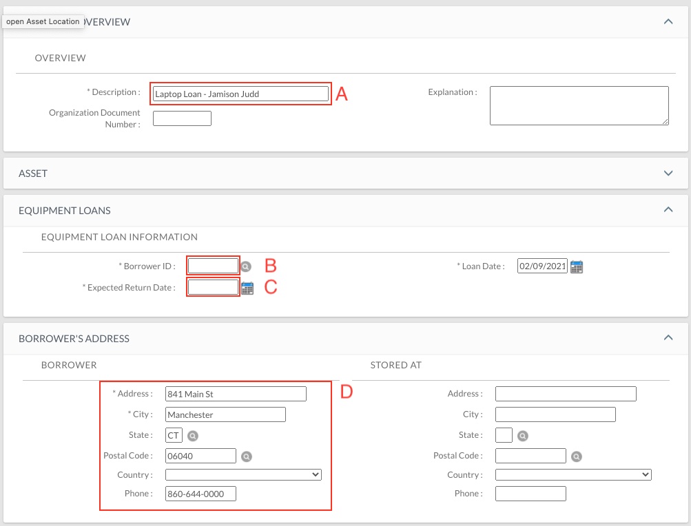 KFS Loan Form